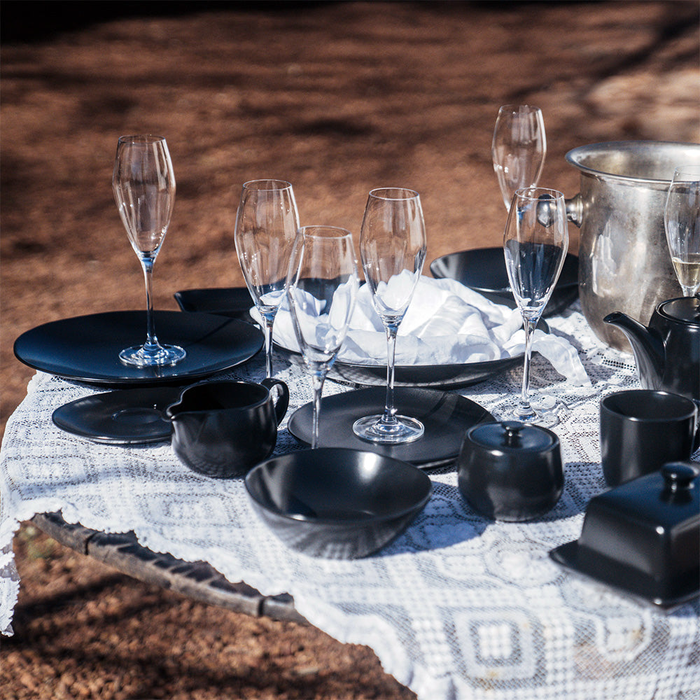 JAN Noir et Noir Cereal Bowl