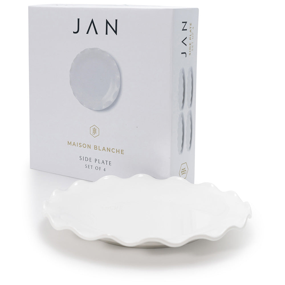JAN Maison Blanche Side Plates, Set of 4