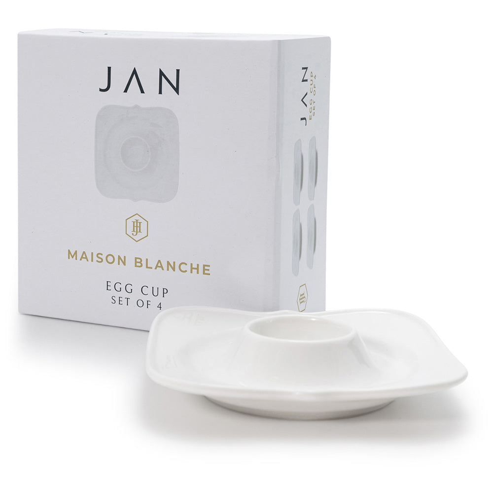 JAN Maison Blanche Egg Cup, Set of 4