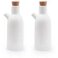 JAN Maison Blanche Oil & Vinegar Pourer, Set of 2