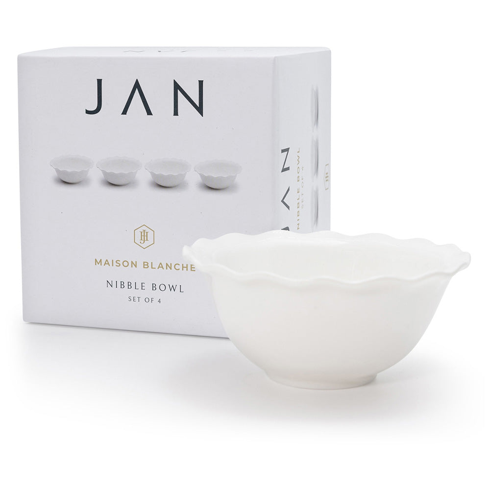 JAN Maison Blanche Nibble Bowls, Set of 4