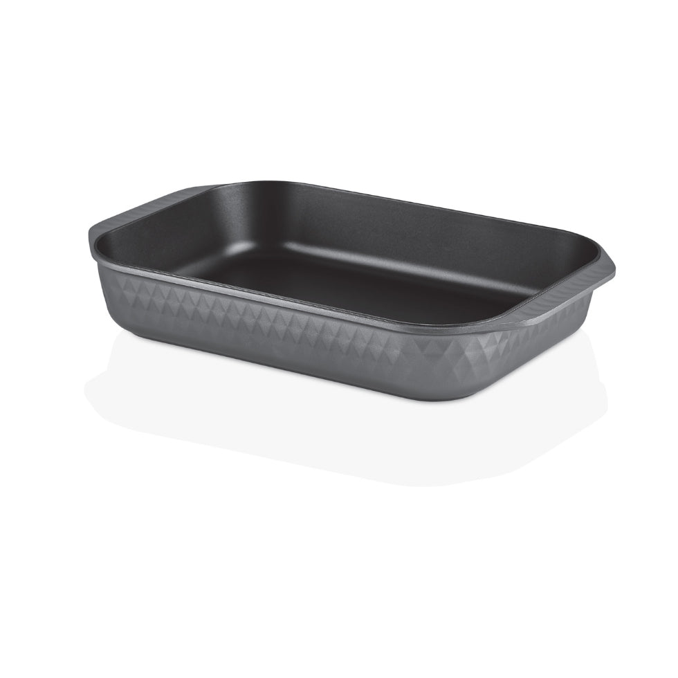 Premium Cast Aluminium Rectangular Baking & Roasting Pan, 35cm