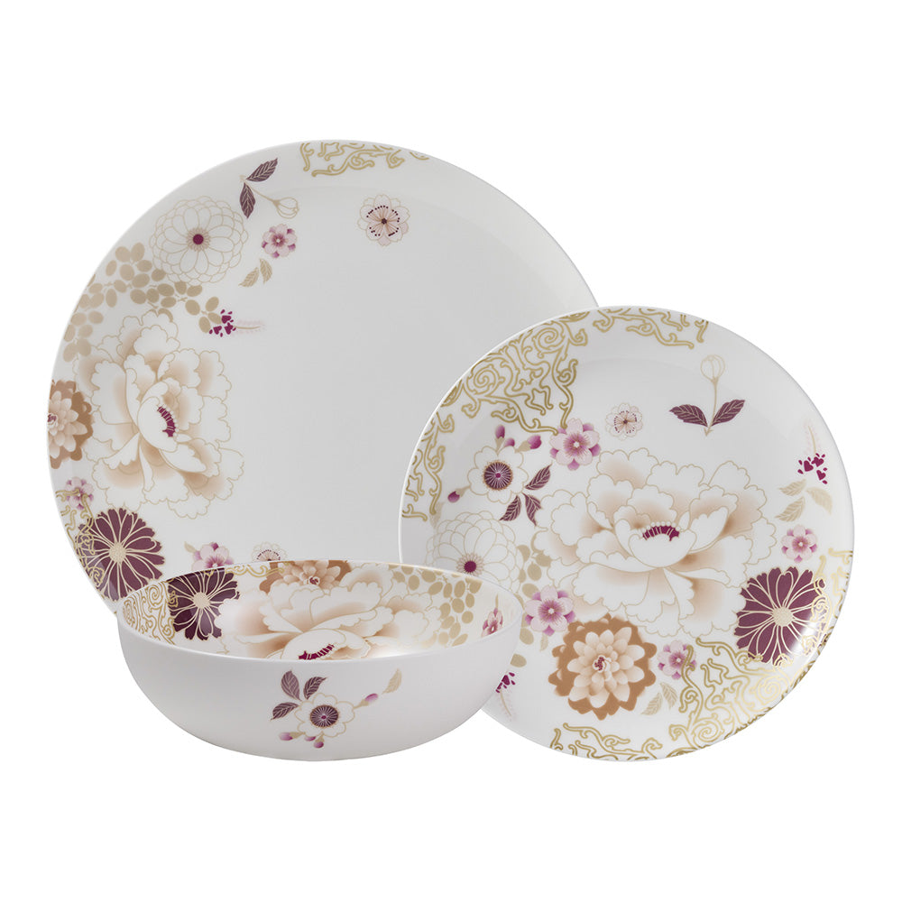 Maxwell & Williams Kimono Dinner Set, 12pc