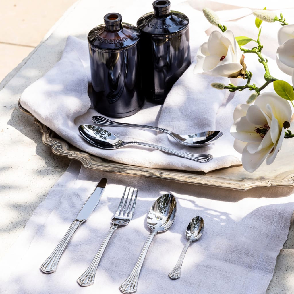 Jenna Clifford La Fleur Cutlery Set, 16pc