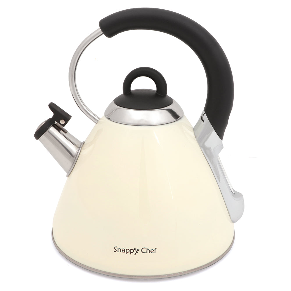 Snappy Chef Whistling Stovetop Kettle, 2.2L