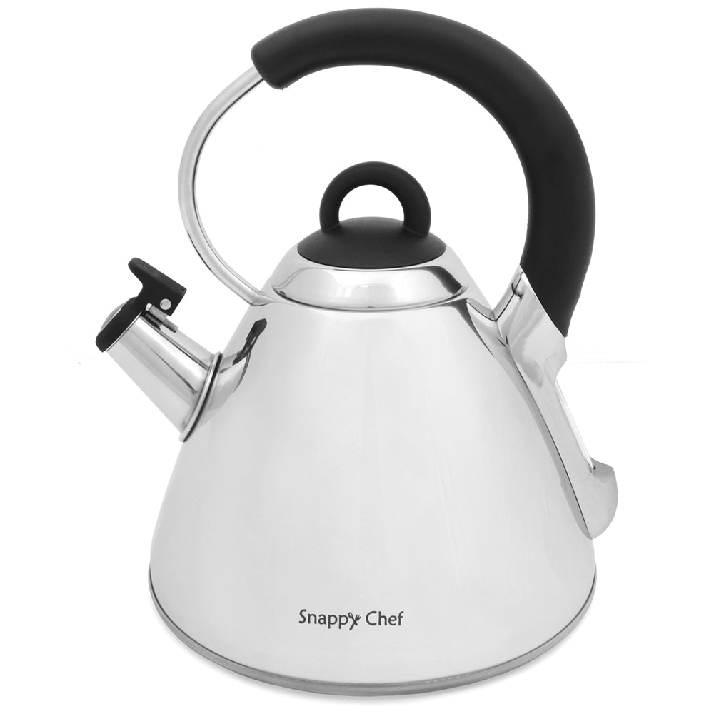 Snappy Chef Whistling Stovetop Kettle, 2.2L