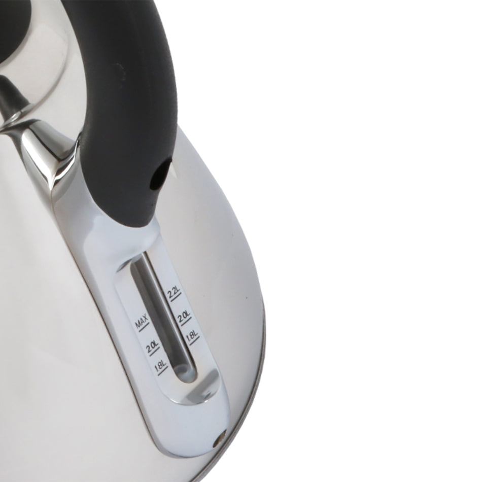 Snappy Chef Whistling Stovetop Kettle, 2.2L