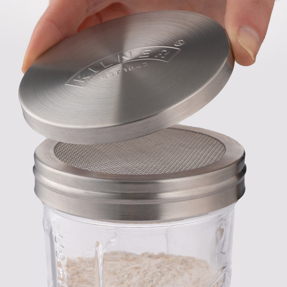 Kilner Glass Sifter Jar Set, 500ml