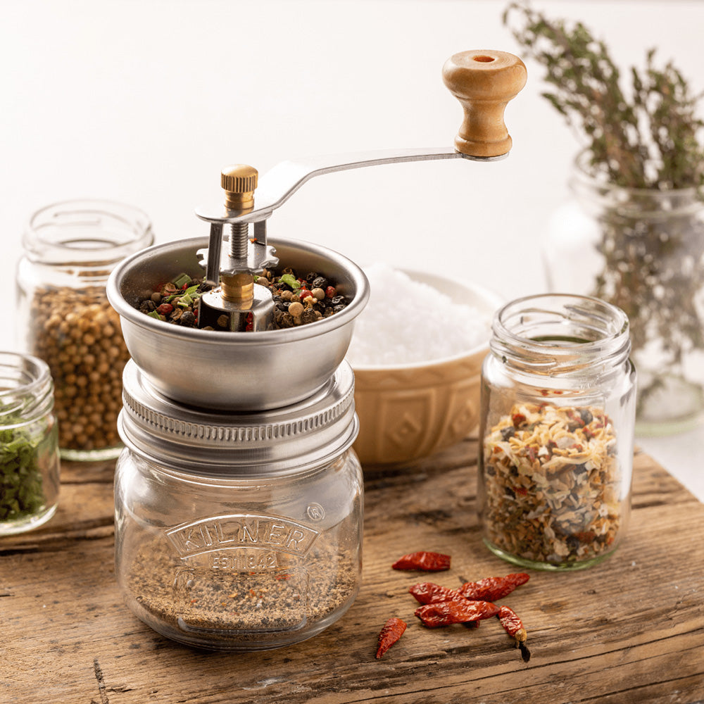 Kilner Glass Seasoning Grinder