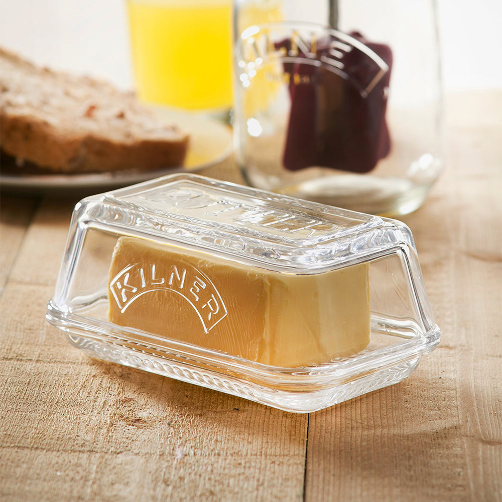 Kilner Glass Butter Dish With Lid