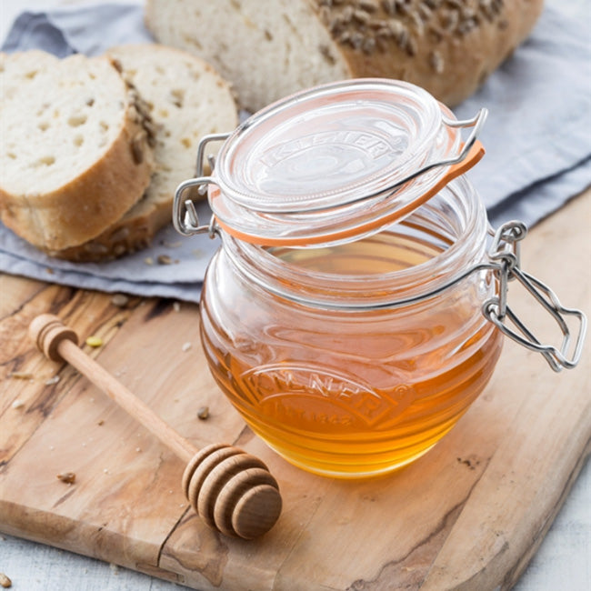 Kilner Glass Honey Pot with Dipper, 400ml