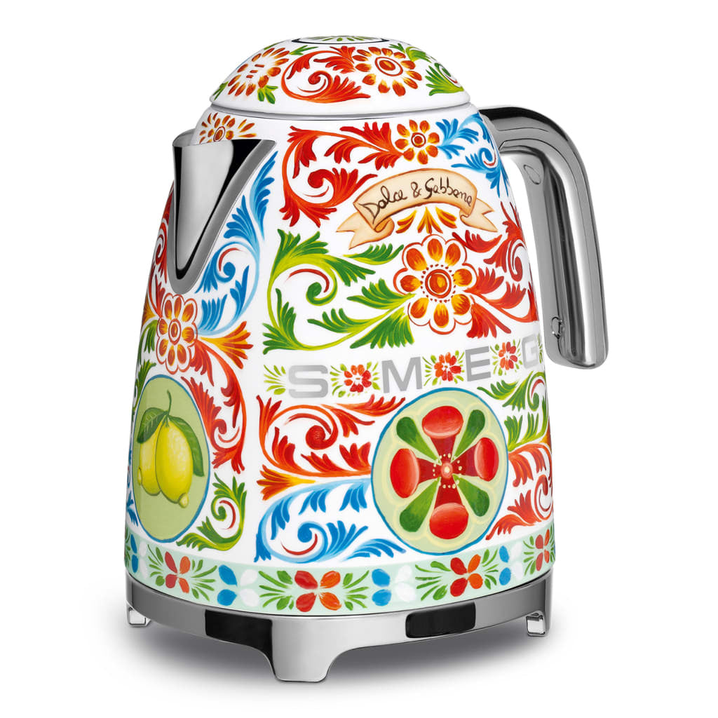 Smeg Sicily Dolce & Gabbana Cordless Kettle, 1.7L