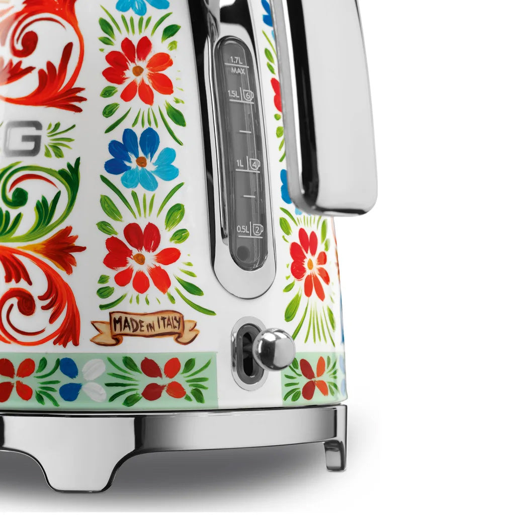 Smeg Sicily Dolce & Gabbana Cordless Kettle, 1.7L