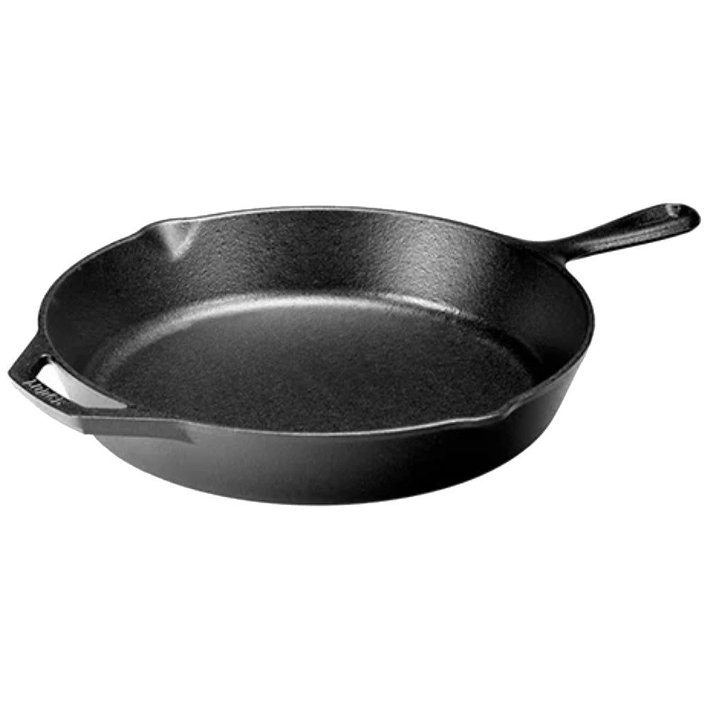 Lodge Yellowstone Seasoned Cast Iron Steer Skillet, 30cm