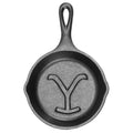 Lodge Yellowstone Seasoned Cast Iron Power Y Mini Skillet, 13cm