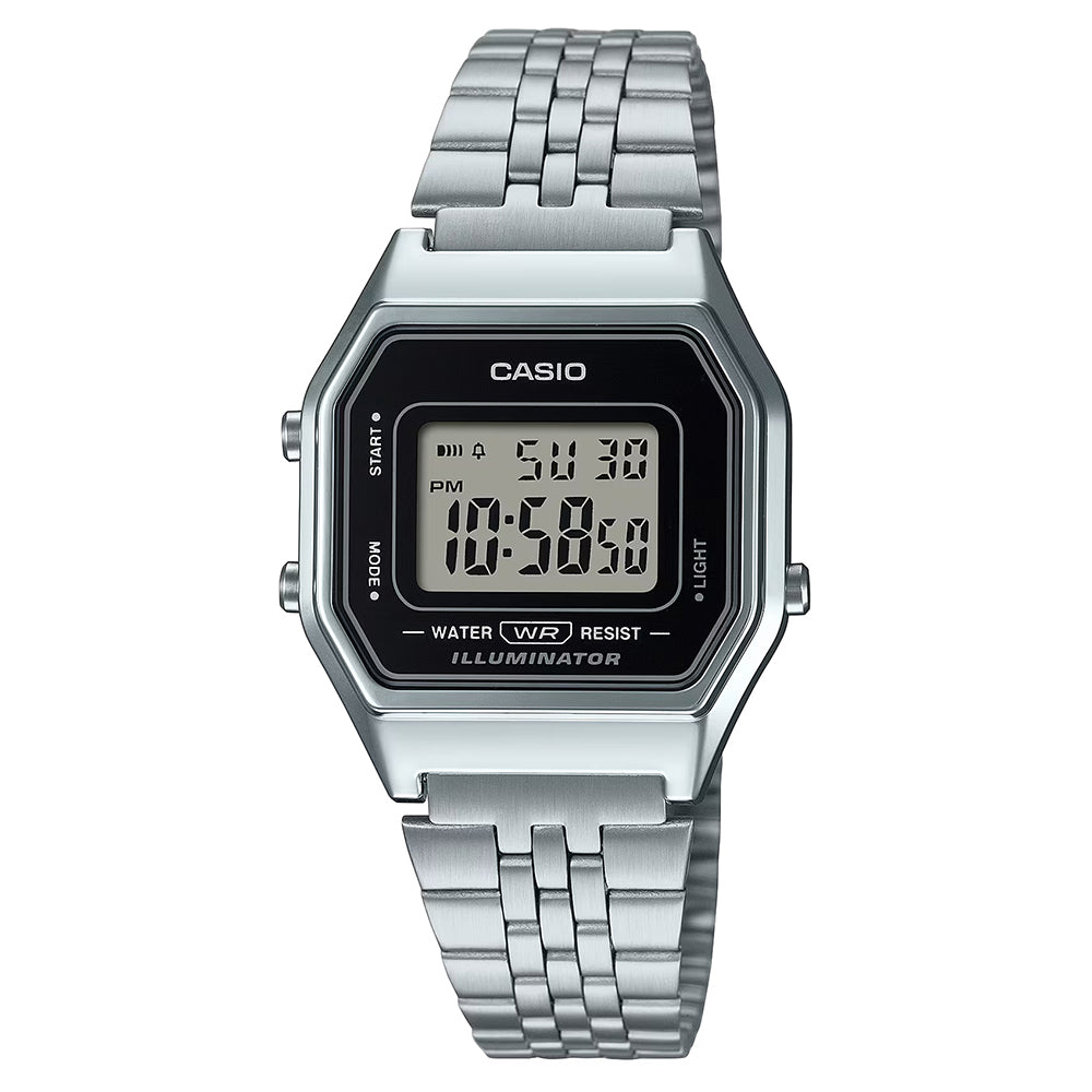Casio Retro Women's Digital Wrist Watch, LA680WA