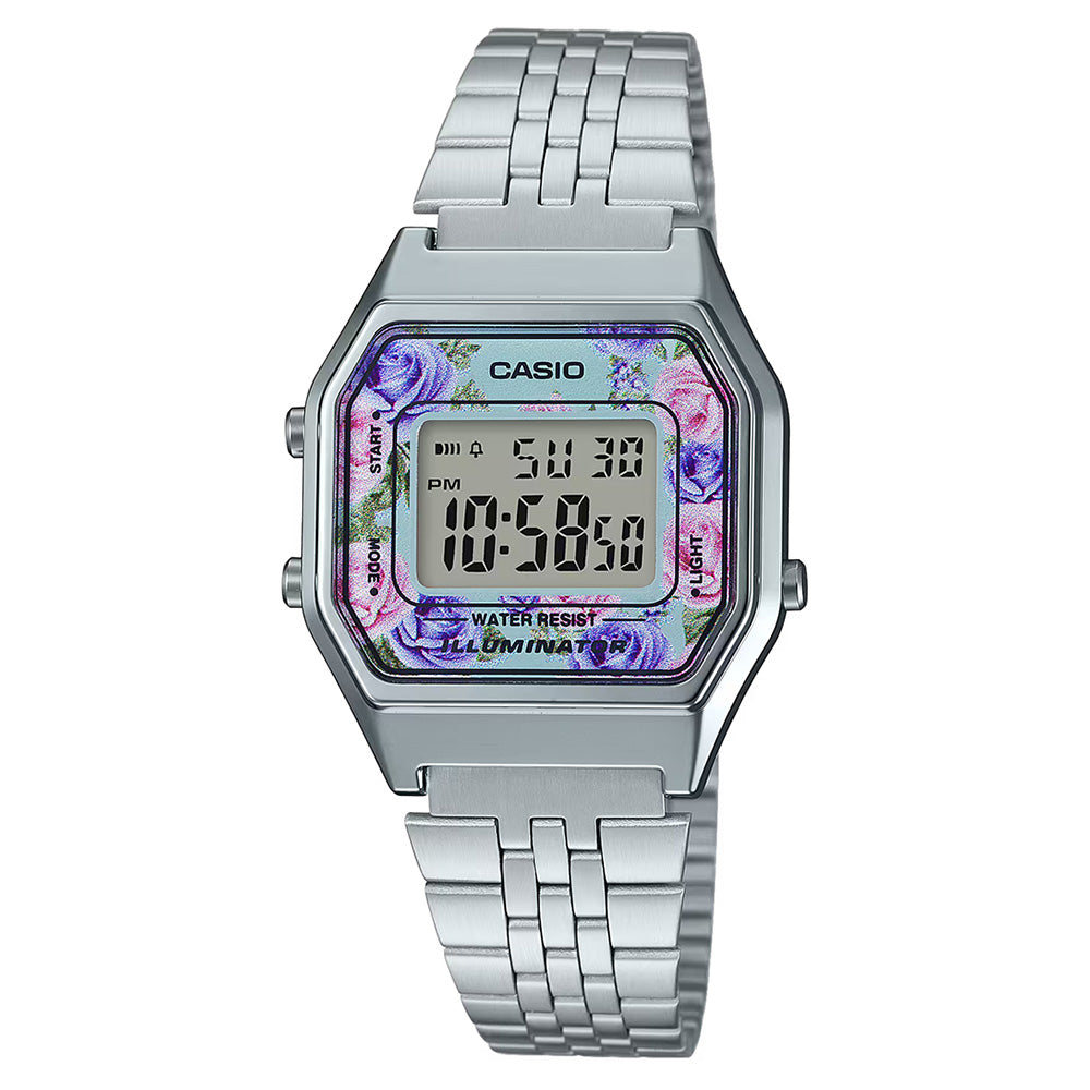 Casio Retro Women's Digital Wrist Watch, LA680WA