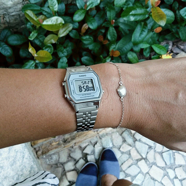 Casio Retro Women's Digital Wrist Watch, LA680WA