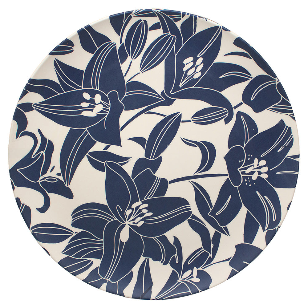 Eetrite Bamboo Fibre Round Platter, 38cm