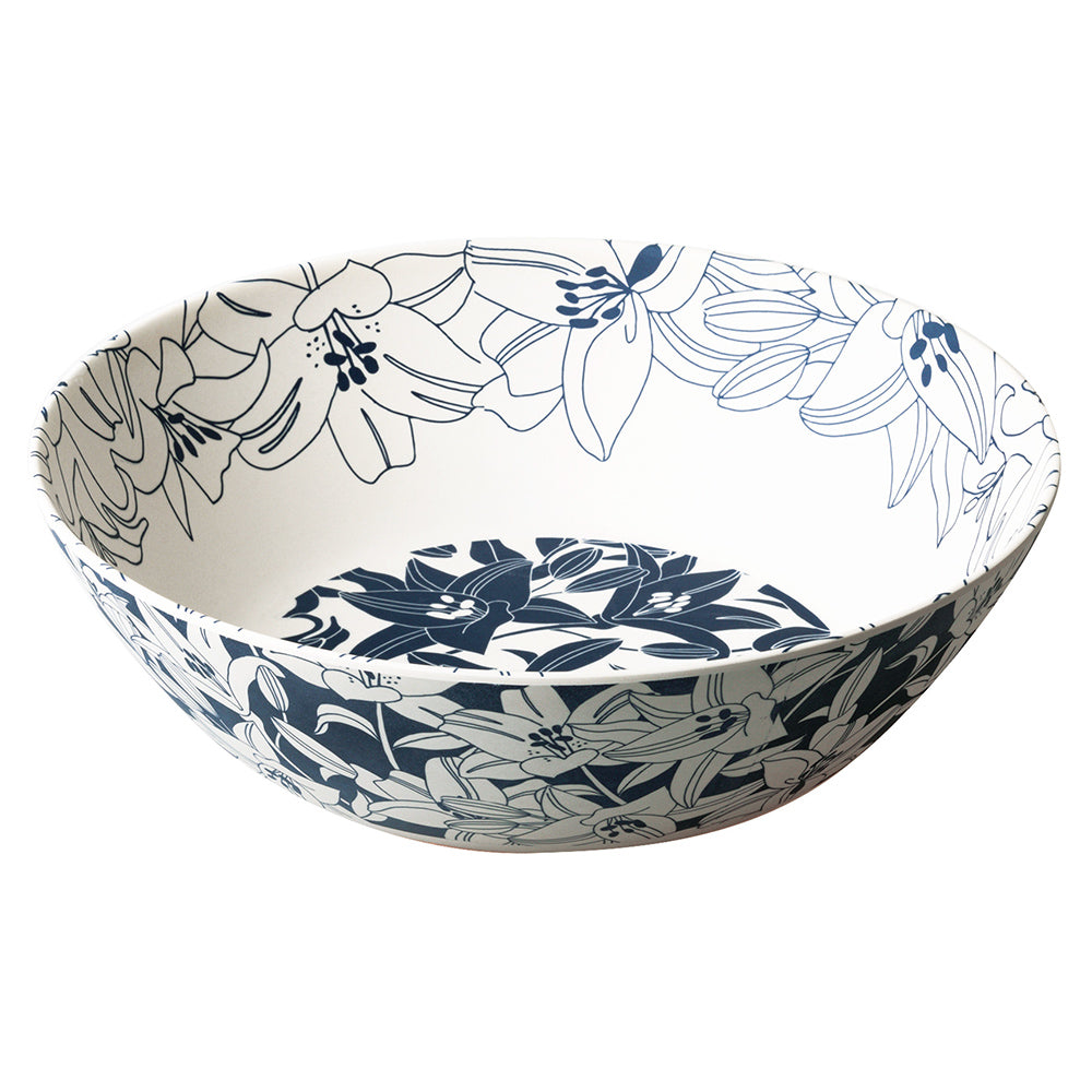 Eetrite Bamboo Fibre Round Serving Bowl, 30cm