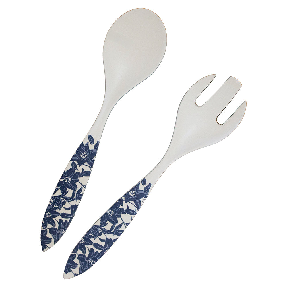 Eetrite Bamboo Fibre Salad Server Set