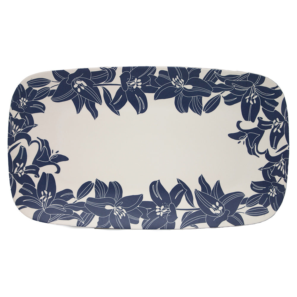 Eetrite Bamboo Fibre Rectangular Platter, 35cm