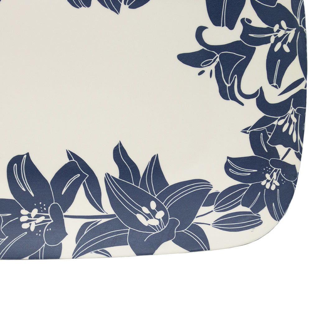 Eetrite Bamboo Fibre Rectangular Platter, 35cm