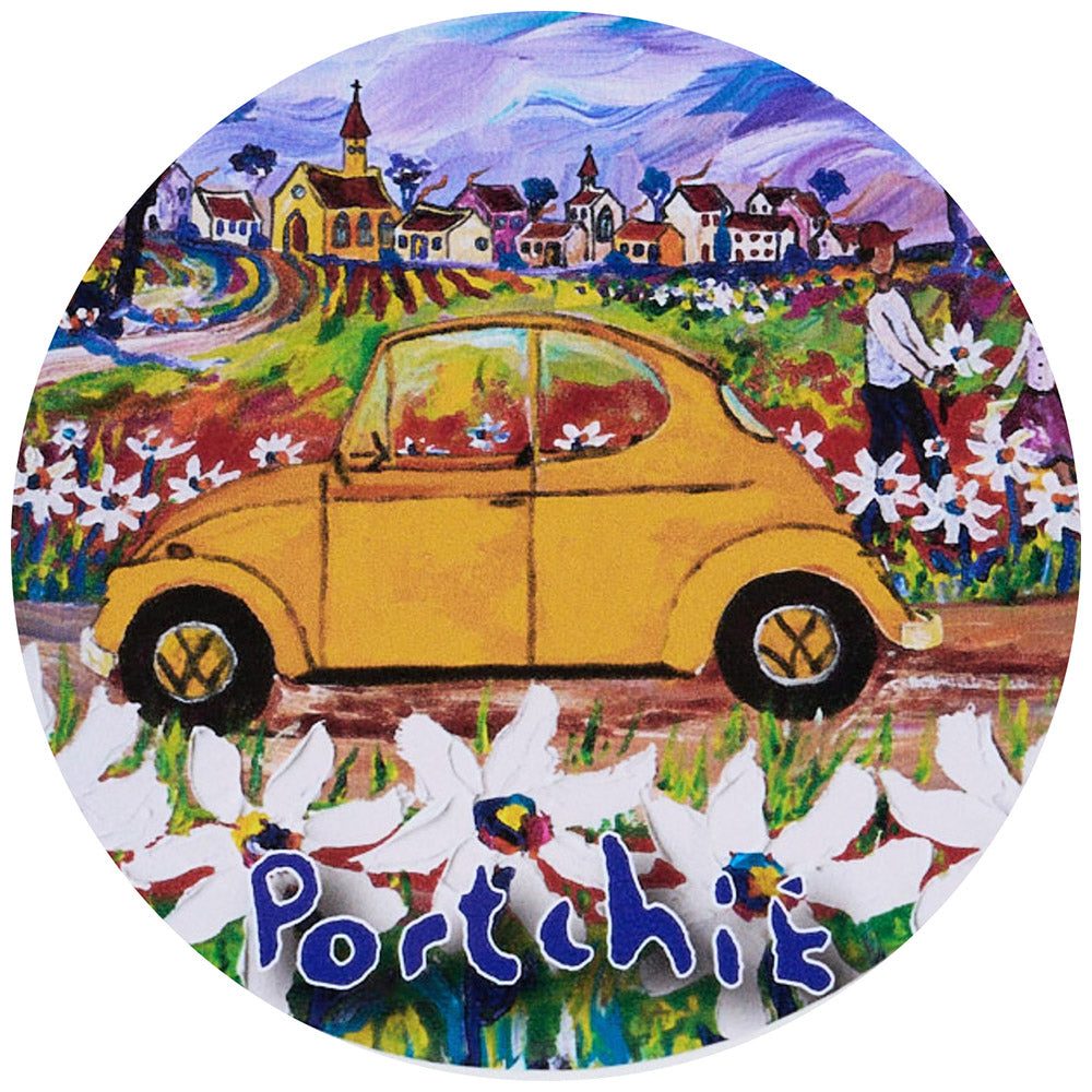 Portchie License Disc Sticker