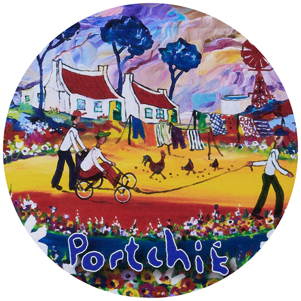 Portchie License Disc Sticker