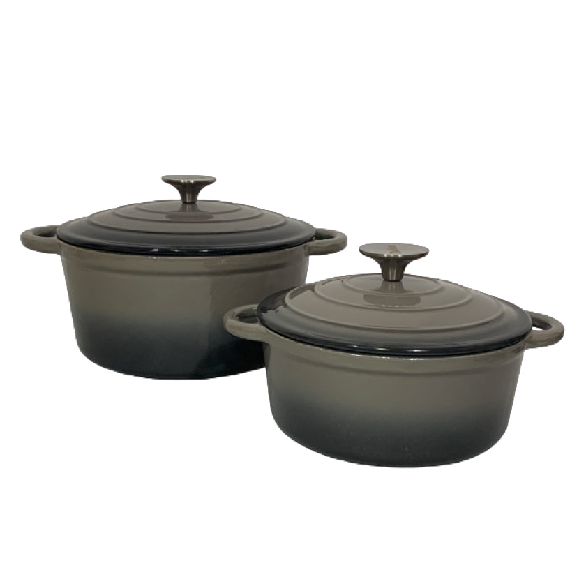 Royal Enamelled Cast Iron Cookware set, 7pc