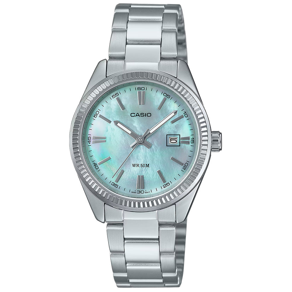 Casio Standard Women's 50m Analogue Wrist Watch, LTP-1302DS-2AVDF