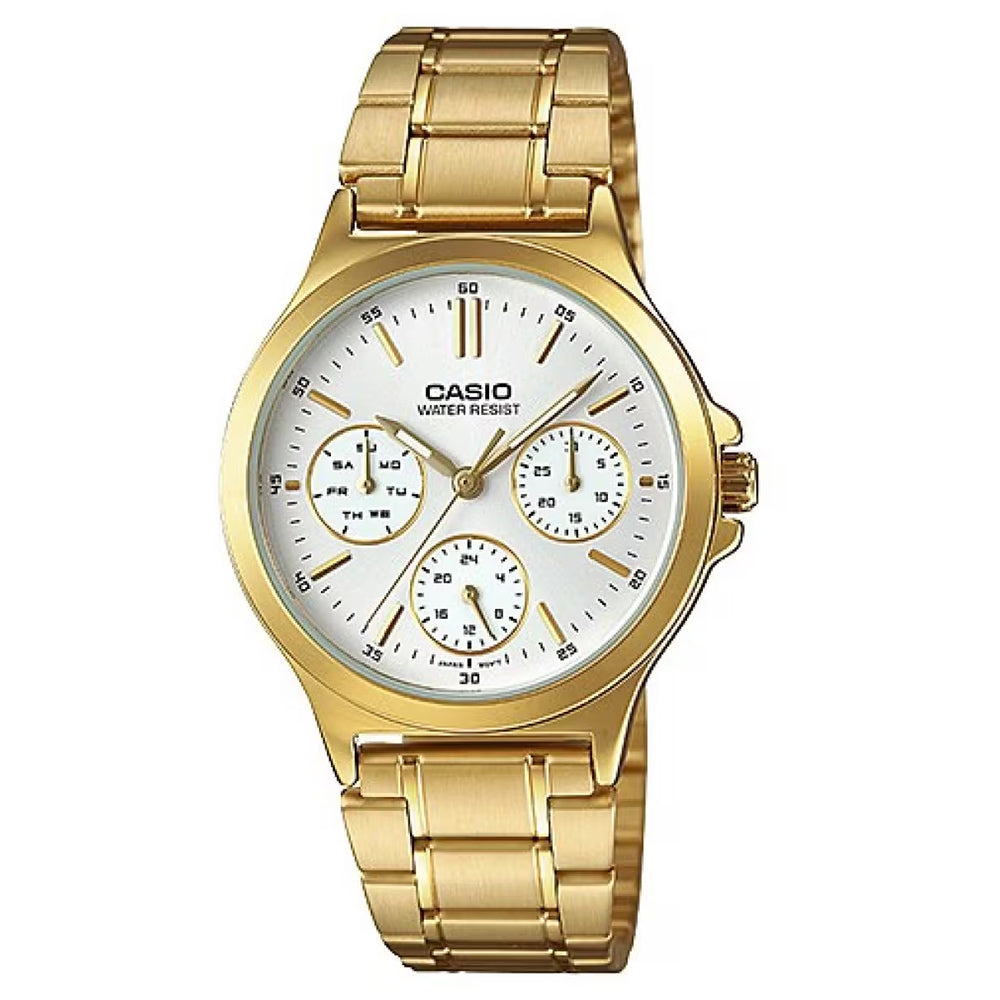 Casio Standard Women's Analogue Wrist Watch, LTP-V300G-7AUDF