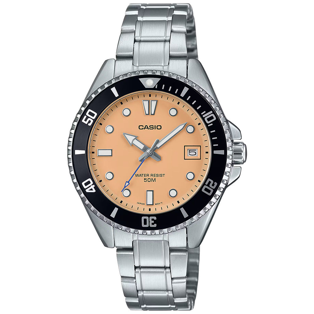 Casio Standard Men's 50m Analogue Wrist Watch, MDV-10D