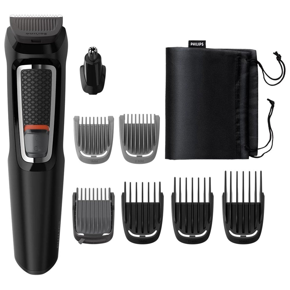 Philips Series 3000 8-In-1 MultiGroom Face Trimmer