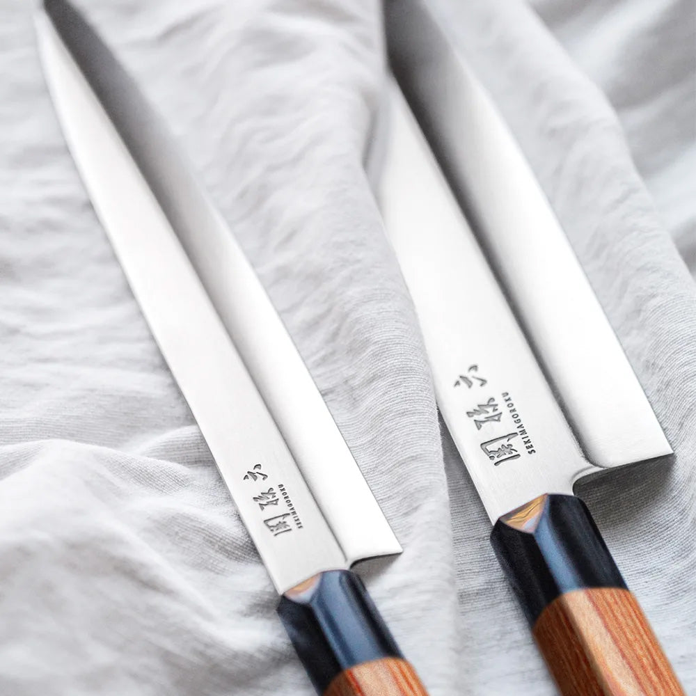 KAI Shun Seki Magoroku Pakka Wood Chef's Knife, 20cm