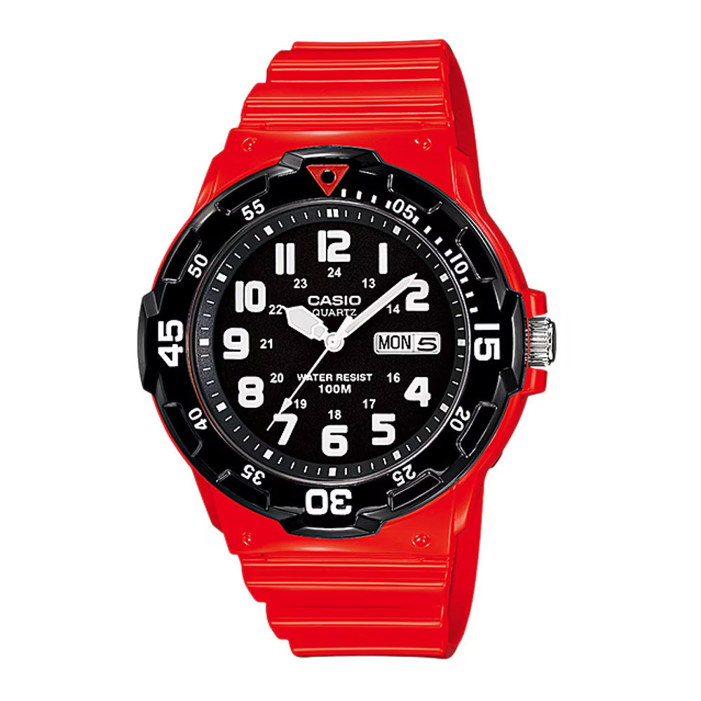 Casio Standard Men's 100m Analogue Wrist Watch, MRW-200HC-4BVDF