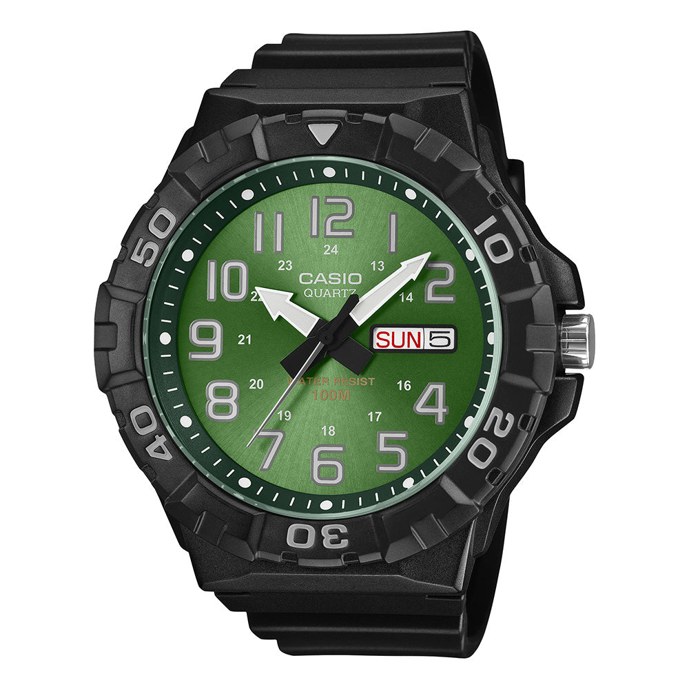 Casio Standard Men's 100m Analogue Wrist Watch, MRW-210H