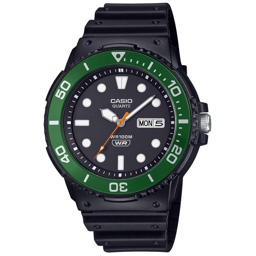 Casio Standard Men's 100m Analogue Wrist Watch, MRW-230H