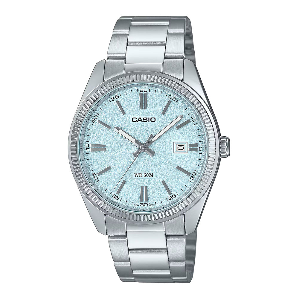 Casio Standard Men's 50m Analogue Wrist Watch, MTP-1302DA-2A2VDF