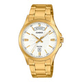 Casio Standard Men's 50m Analogue Wrist Watch, MTP-1381GD-7AVDF