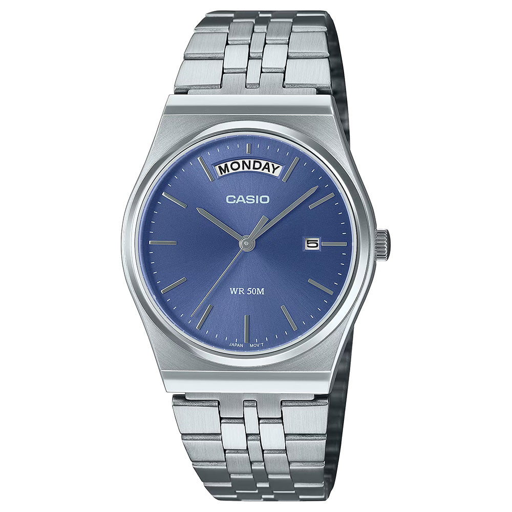 Casio Standard Men's 50m Analogue Wrist Watch, MTP-B146D