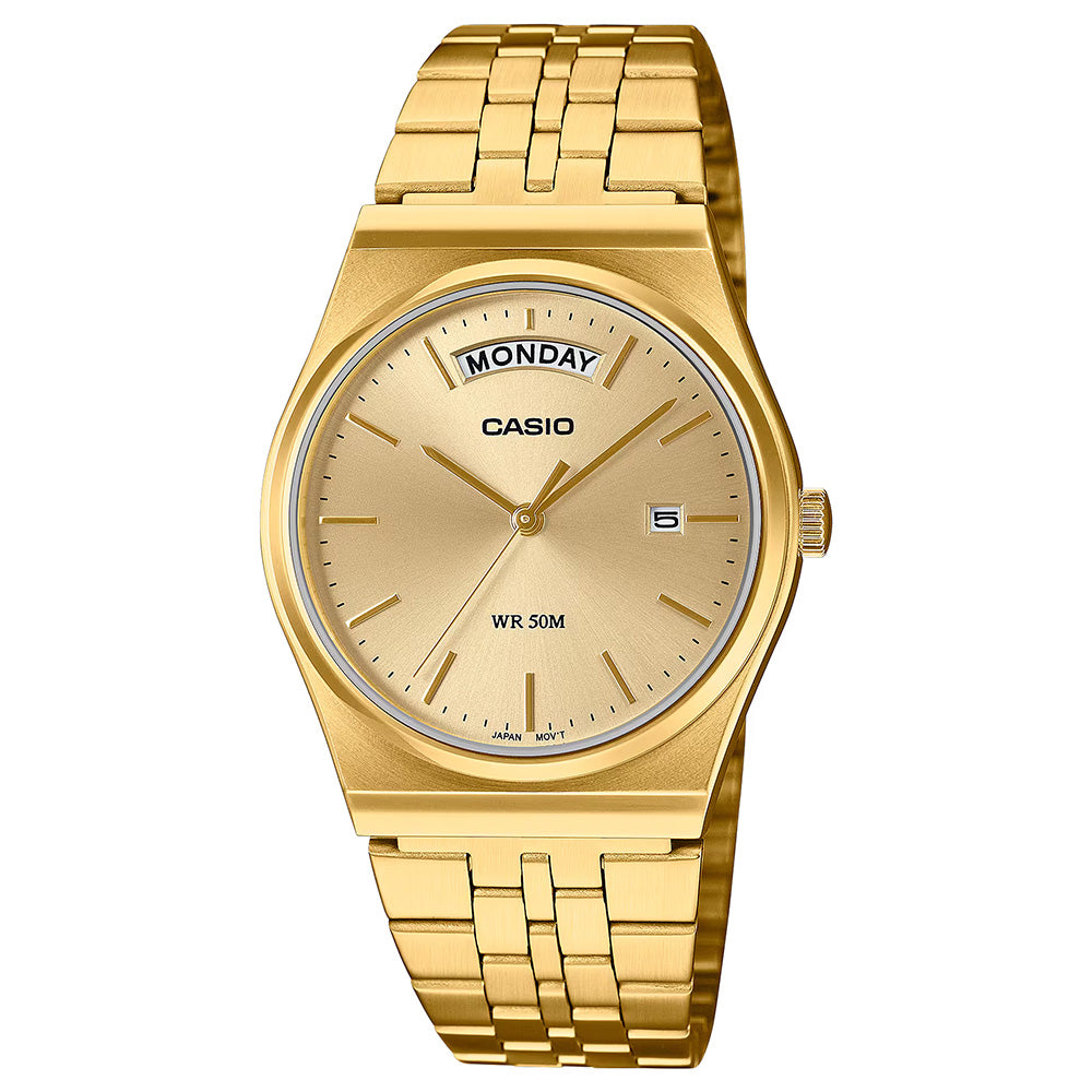 Casio Standard Men's 50m Analogue Wrist Watch, MTP-B146G-9AVDF