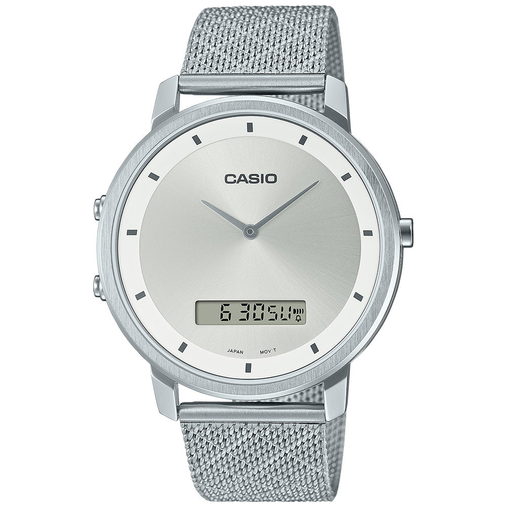 Casio Standard Men's 50m AnaDigi Watch, MTP-B200M-7EDF