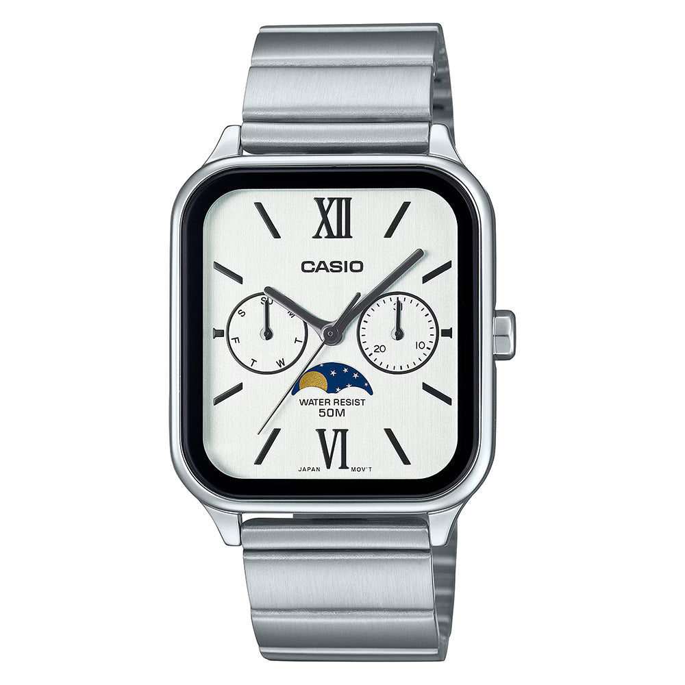 Casio Standard Men's Analogue Lunar Wrist Watch, MTP-M305D