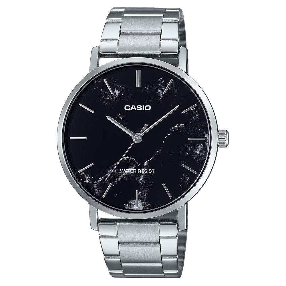 Casio Standard Men's Analogue Wrist Watch, MTP-VT01DM