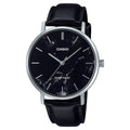 Casio Standard Men's Analogue Wrist Watch, MTP-VT01LM - Black