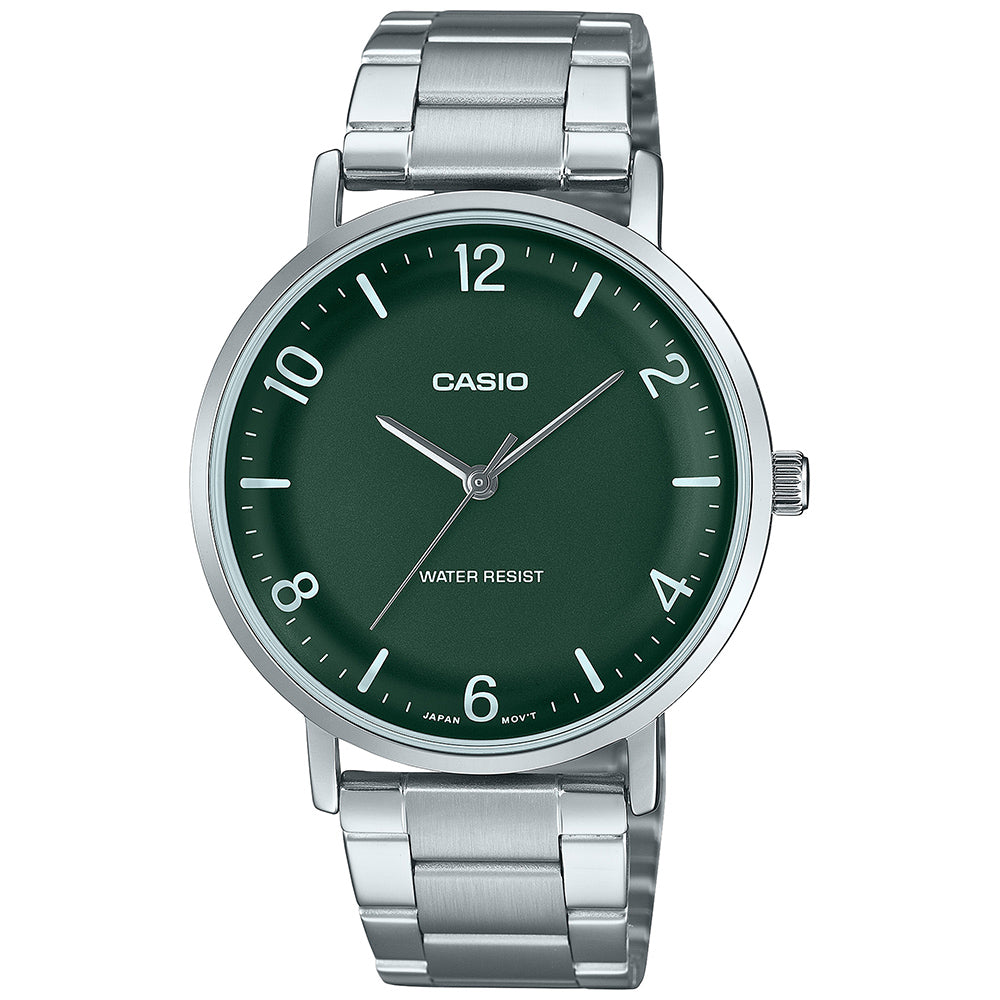 Casio Standard Men's Analogue Wrist Watch, MTP-VT03D