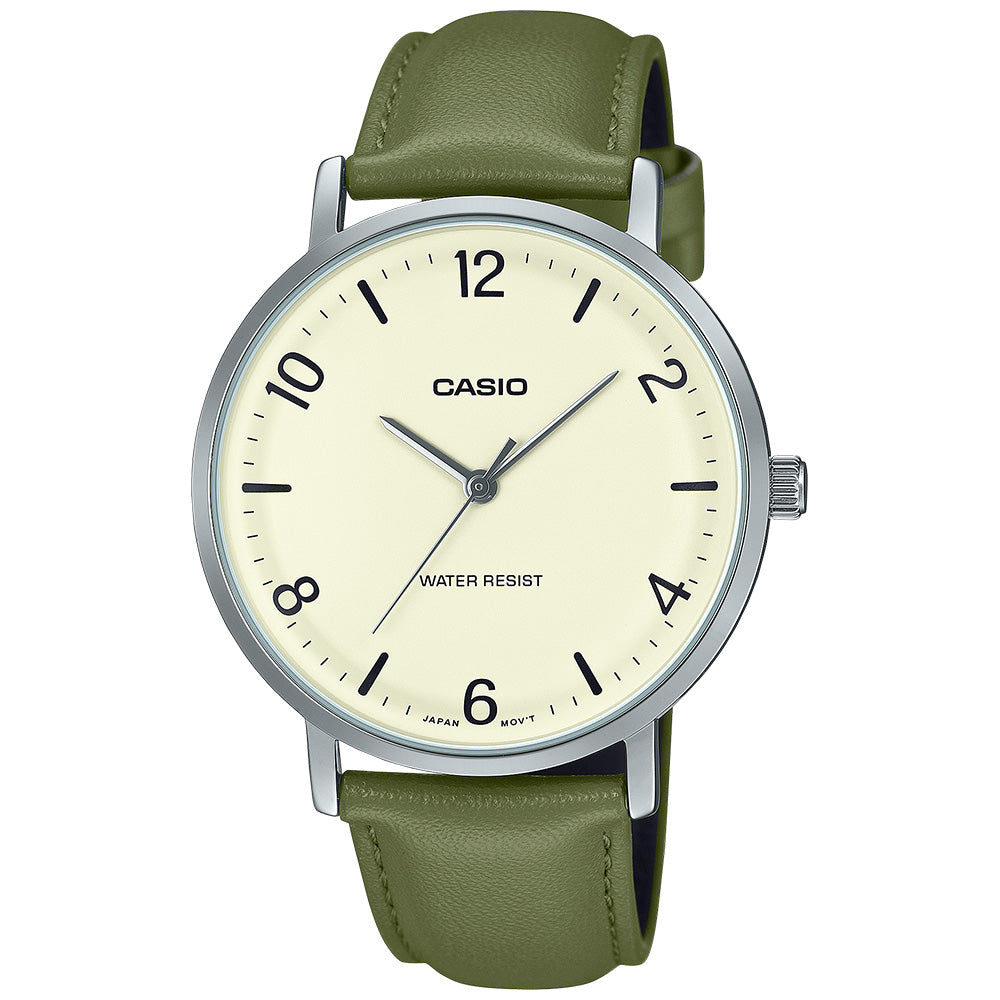 Casio Standard Men's Analogue Wrist Watch, MTP-VT03L