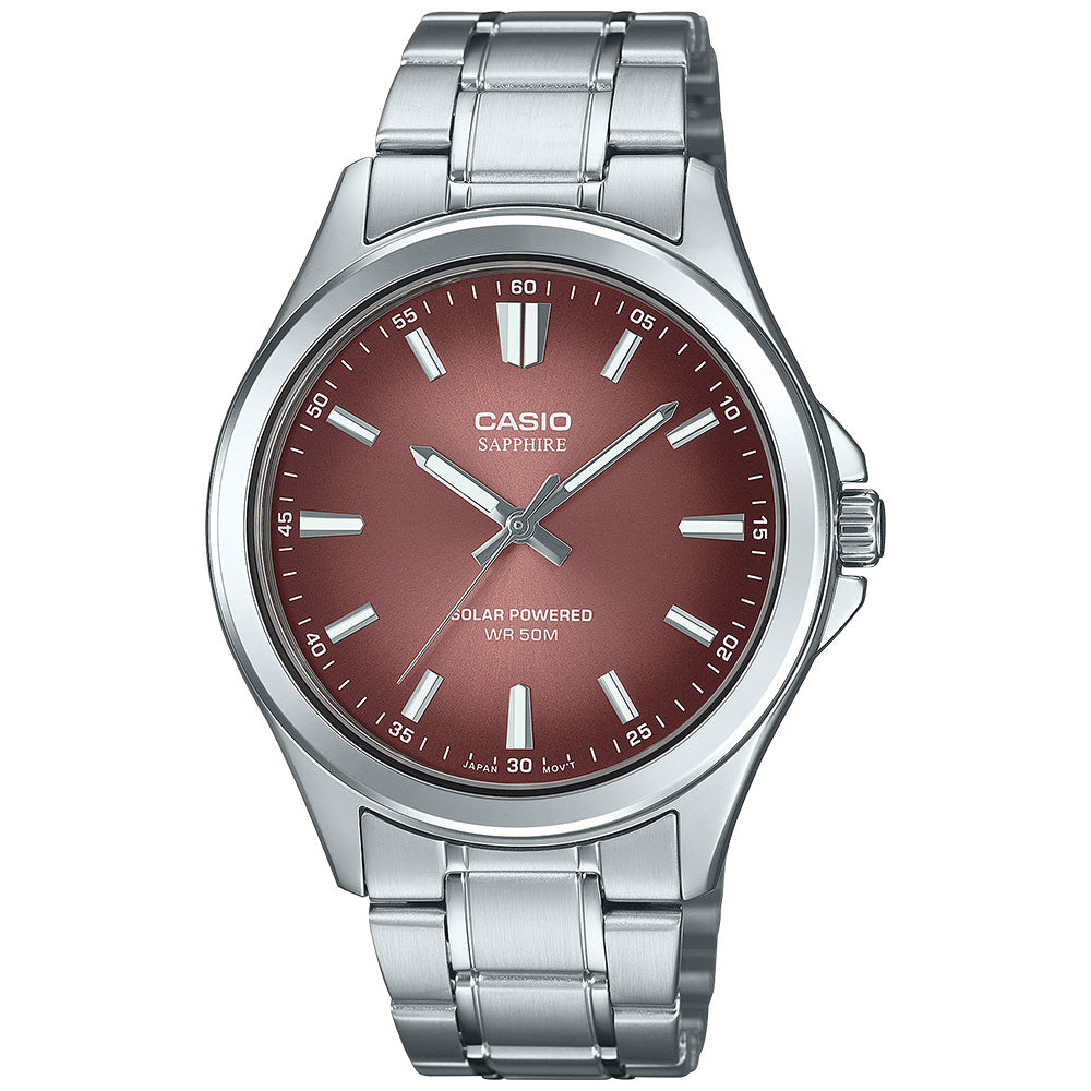 Casio Standard Men's Solar Wrist Watch, MTS-RS100D