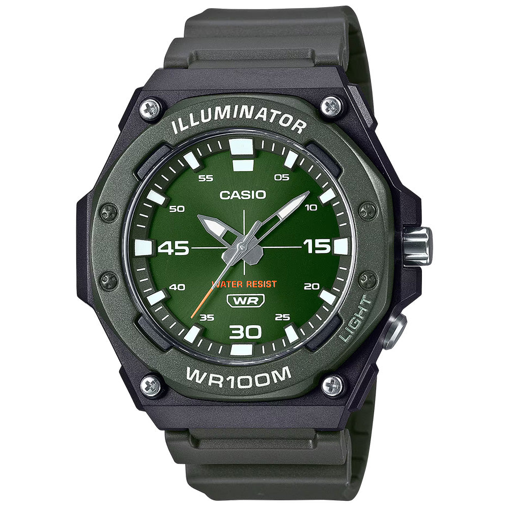 Casio Standard Men's 100m Analogue Wrist Watch, MW-620H-3AVDF